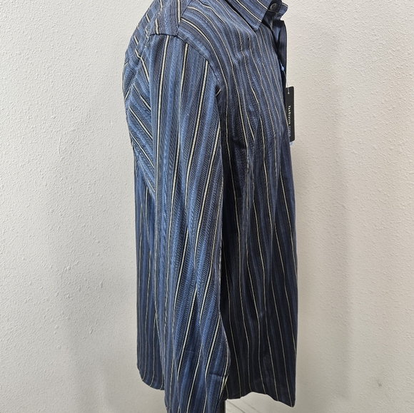 Van Heusen Studio slim fit men's button longsleeve large - Picture 5 of 6